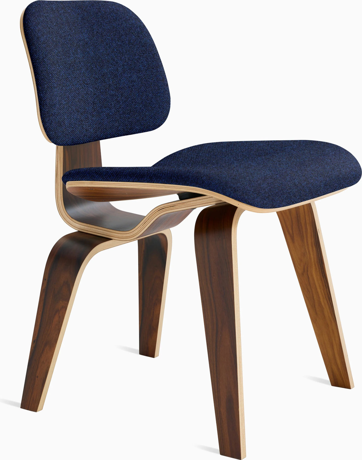 Eames Molded Plywood Dining Chair Wood Base (DCW), Non Upholstered