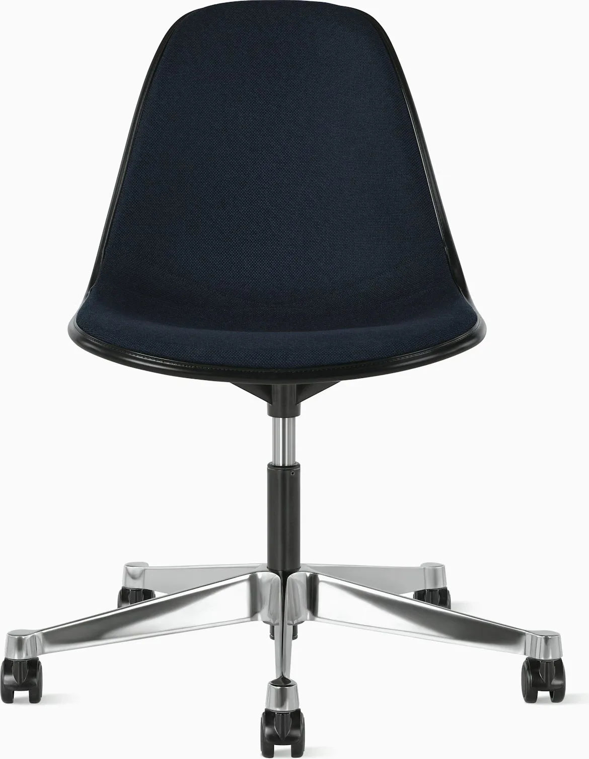 Eames Upholstered Molded Plastic Task Side Chair