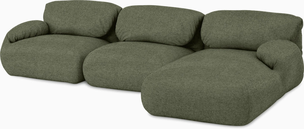 Luva Modular Sectional, Three Seater