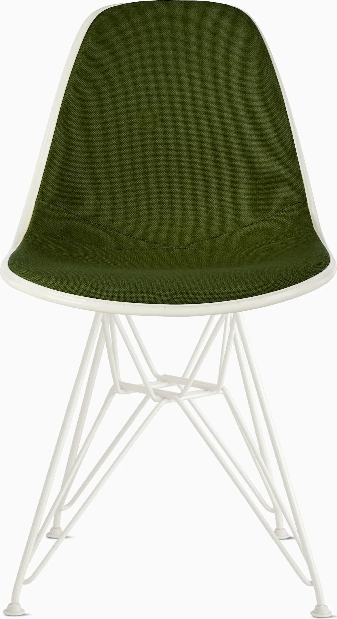 Eames Upholstered Molded Plastic Side Chair