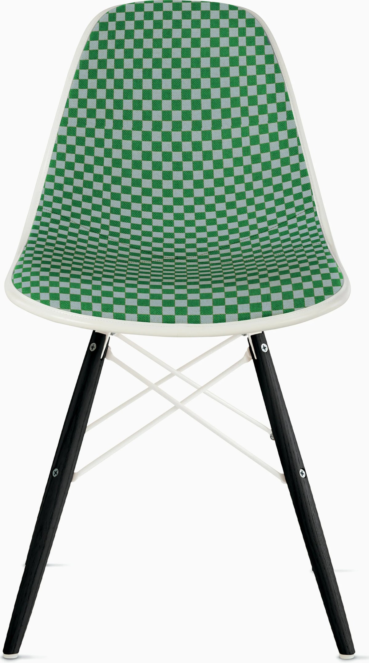 Eames Upholstered Molded Plastic Side Chair