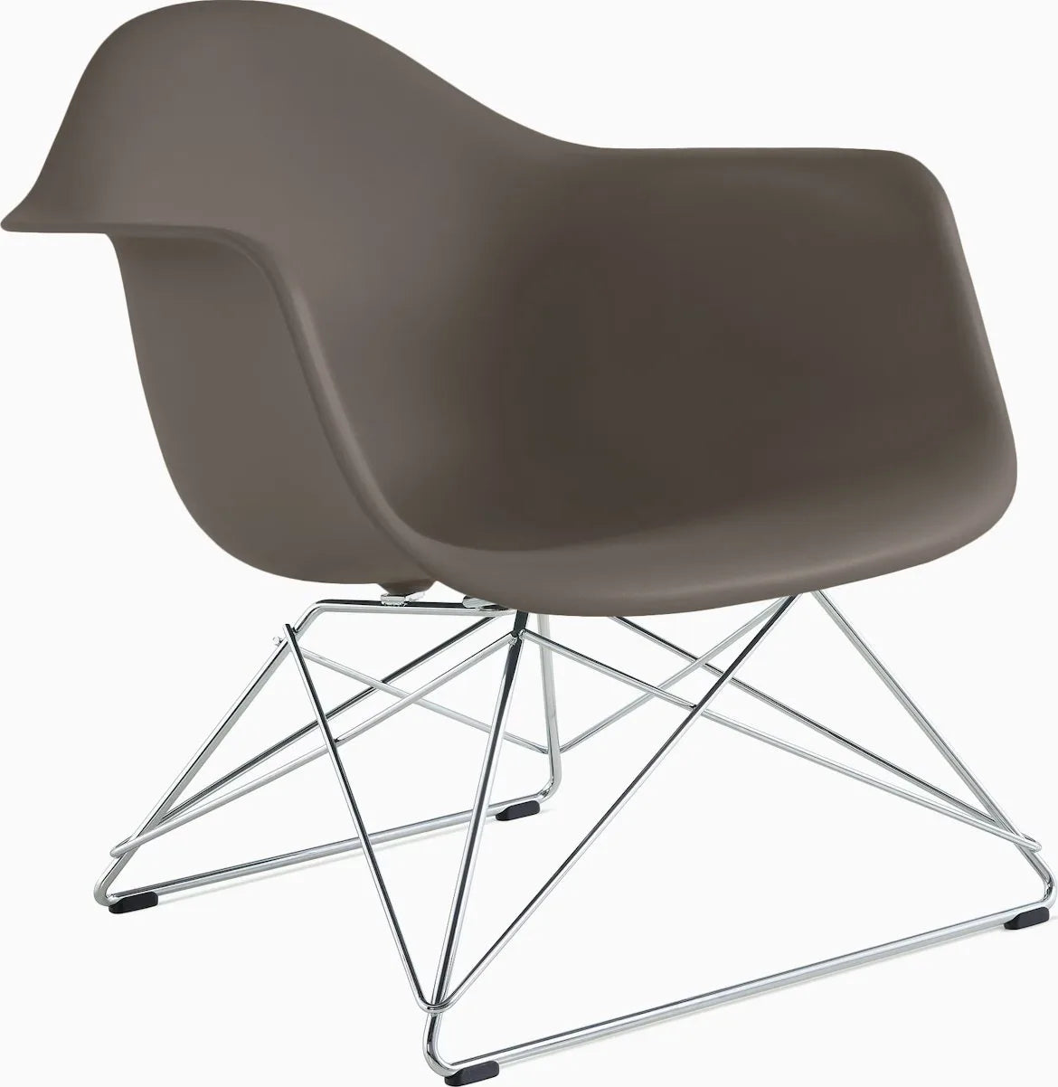 Eames Molded Plastic Low Wire Base Armchair