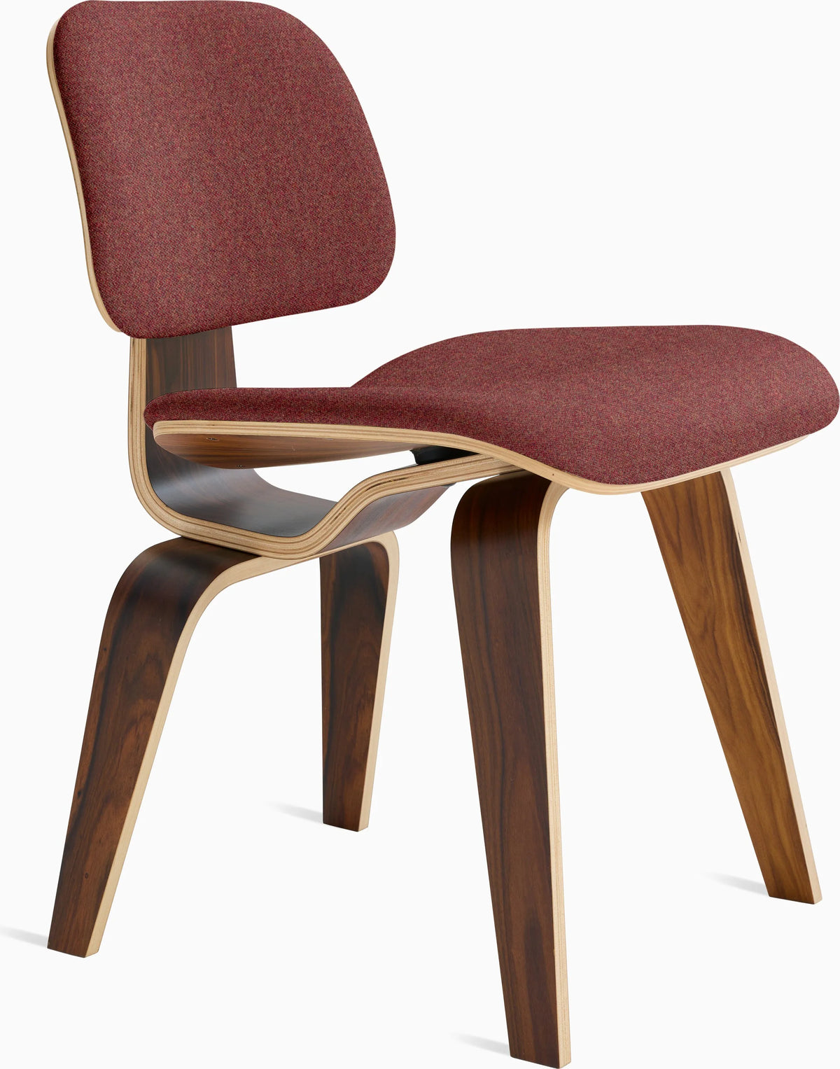 Eames Molded Plywood Dining Chair Wood Base (DCW), Non Upholstered