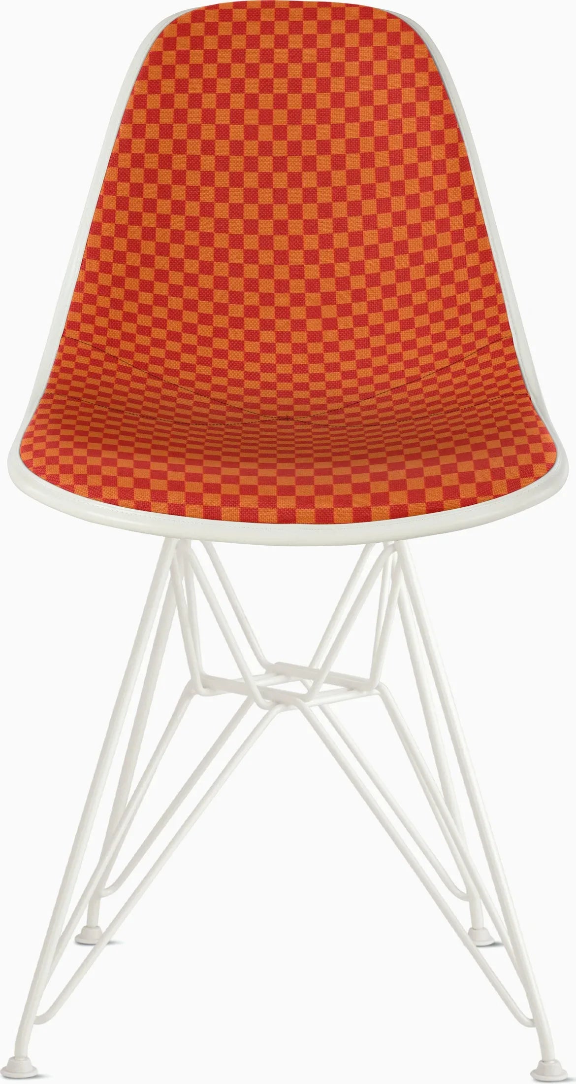 Eames Upholstered Molded Plastic Side Chair
