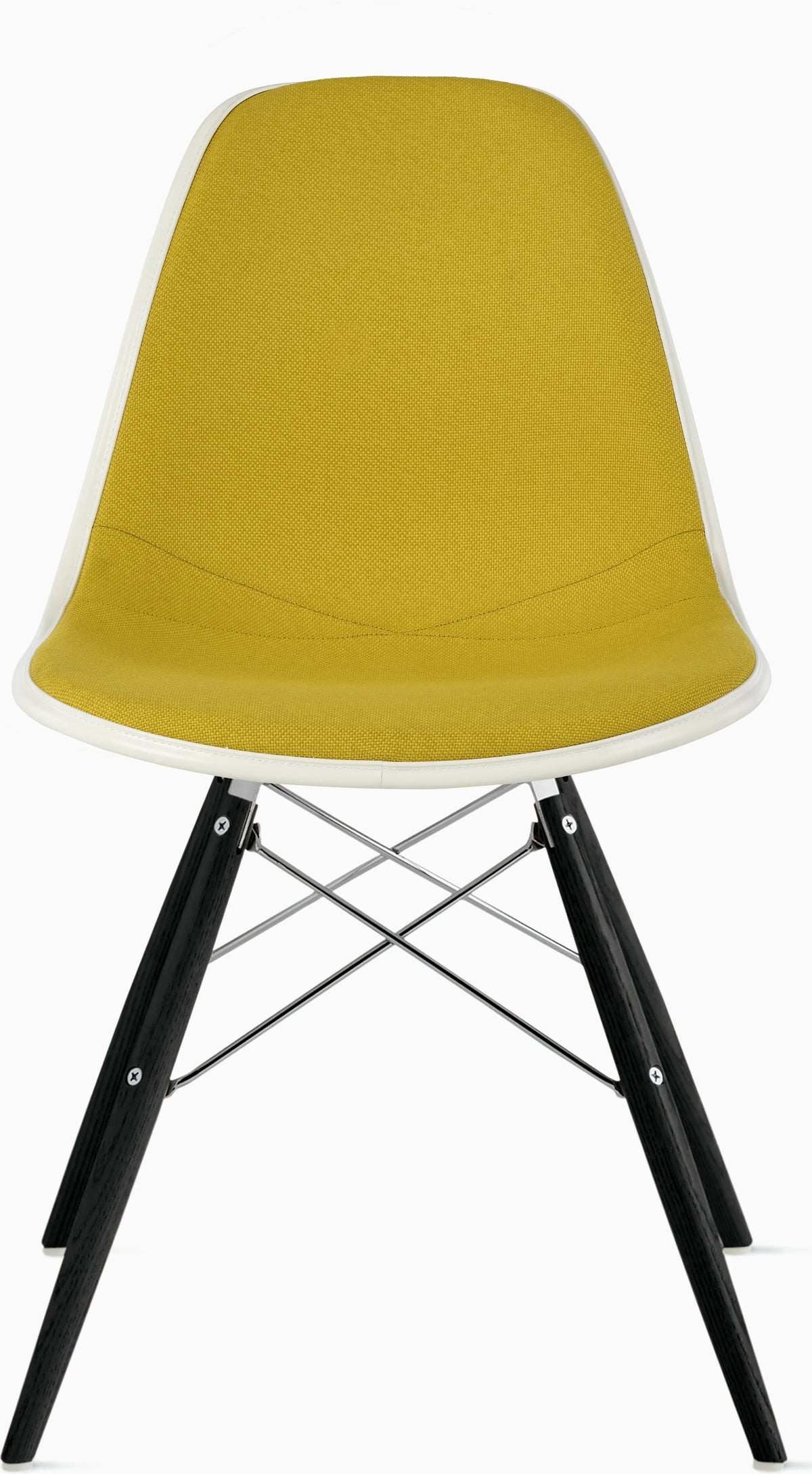 Eames Upholstered Molded Plastic Side Chair