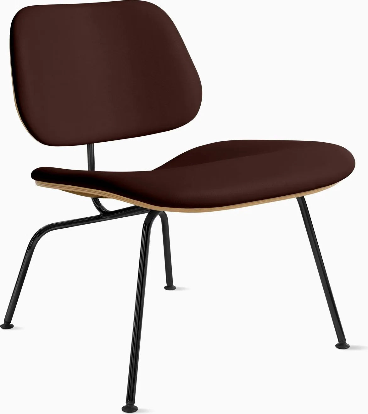 Eames Molded Plywood Lounge Chair Metal Base (LCM), Non Upholstered