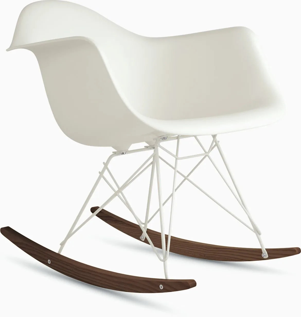 Eames Molded Plastic Armchair, Rocker Base