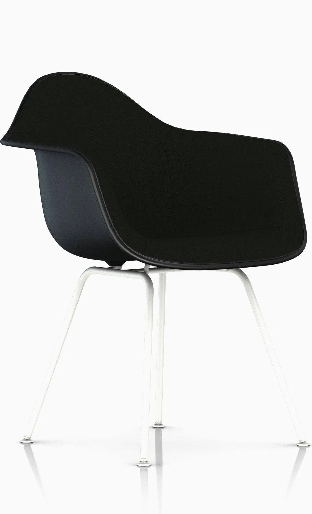Eames Upholstered Molded Plastic Armchair