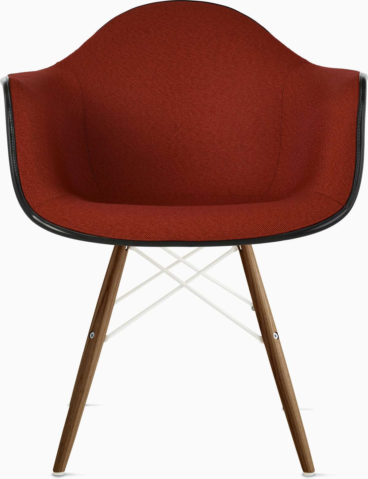 Eames Upholstered Molded Plastic Armchair