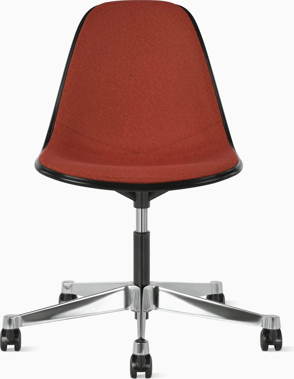 Eames Upholstered Molded Plastic Task Side Chair