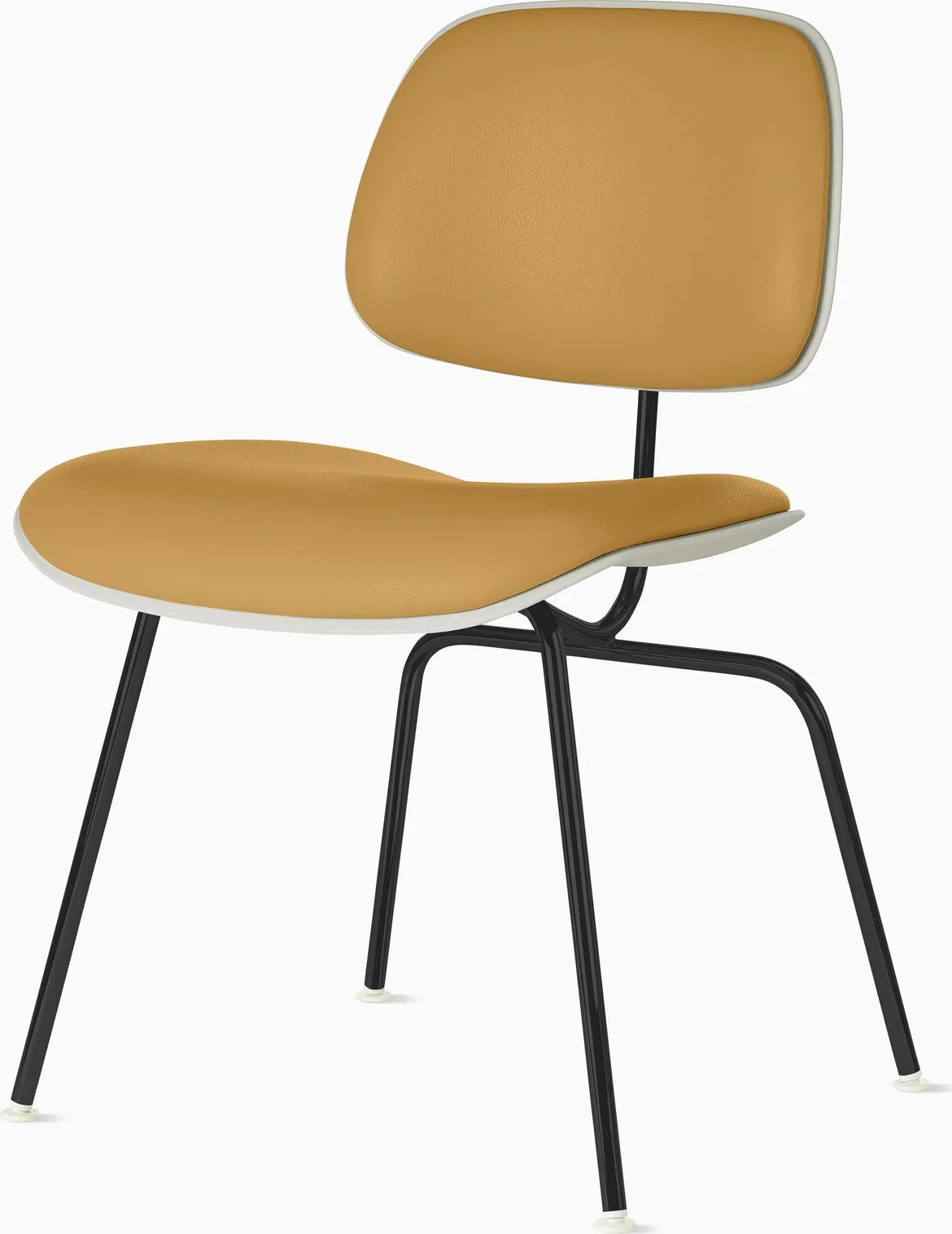 Eames Molded Plastic Dining Chair (EC-127), Upholstered