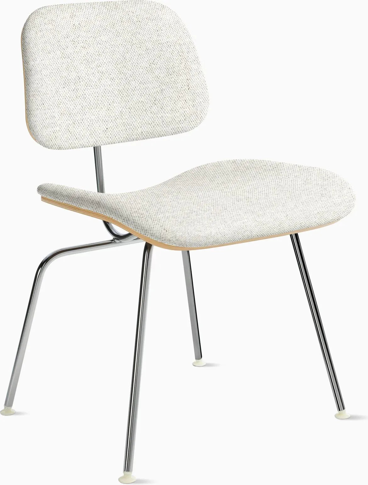 Eames Molded Plywood Dining Chair Metal Base (DCM), Non Upholstered
