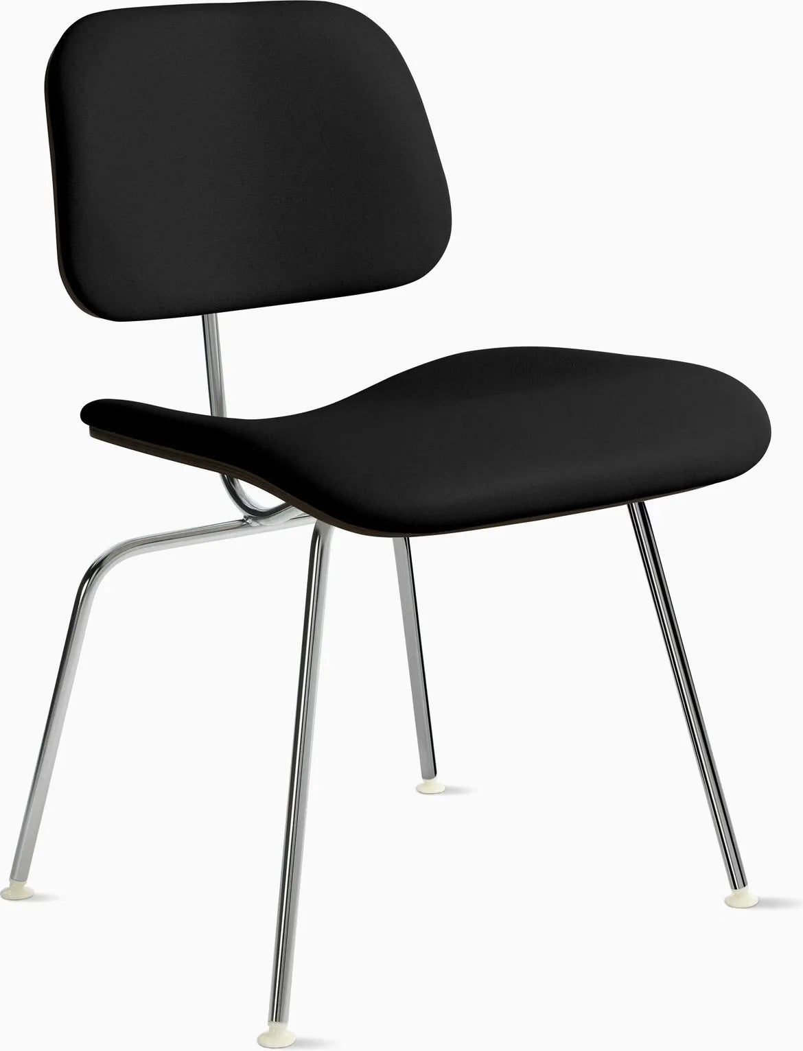 Eames Molded Plywood Dining Chair Metal Base (DCM), Non Upholstered
