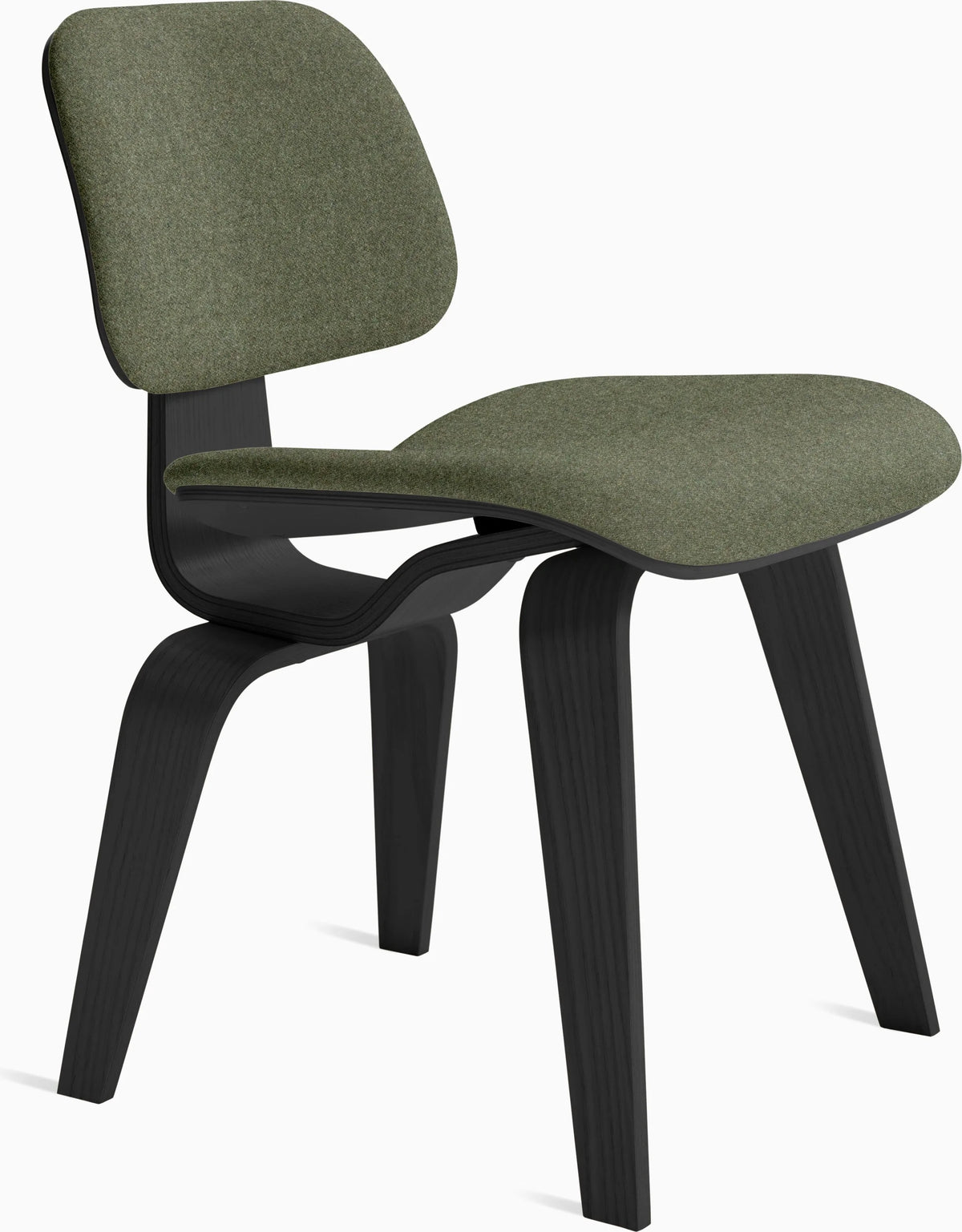 Eames Molded Plywood Dining Chair Wood Base (DCW), Non Upholstered