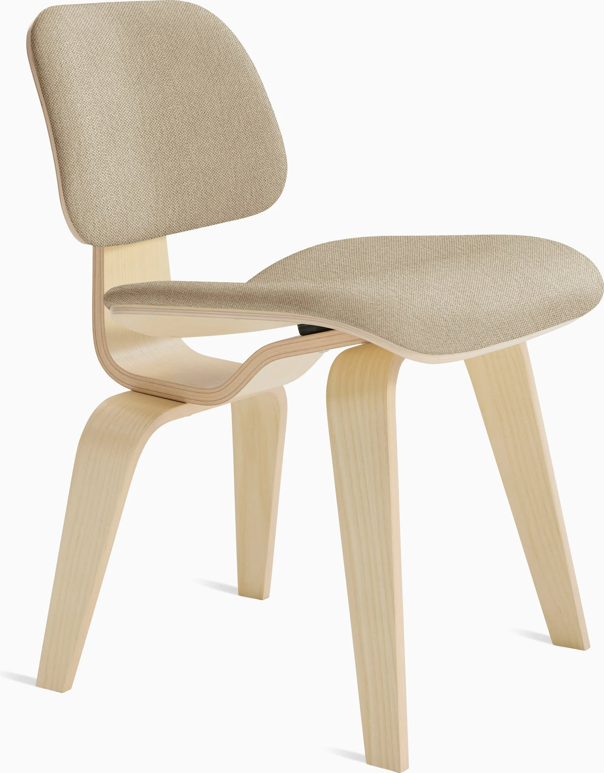Eames Molded Plywood Dining Chair Wood Base (DCW), Non Upholstered