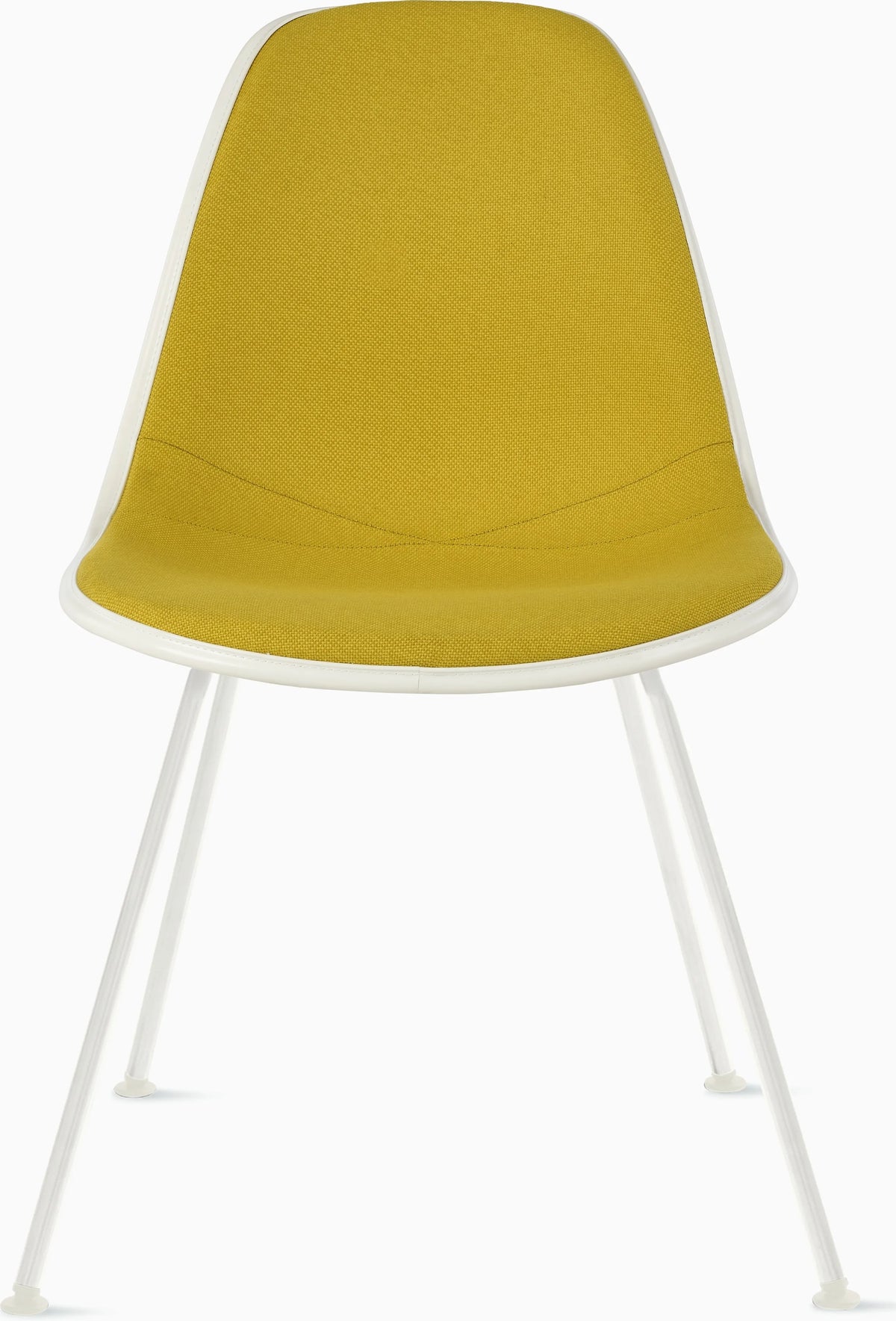 Eames Upholstered Molded Plastic Side Chair