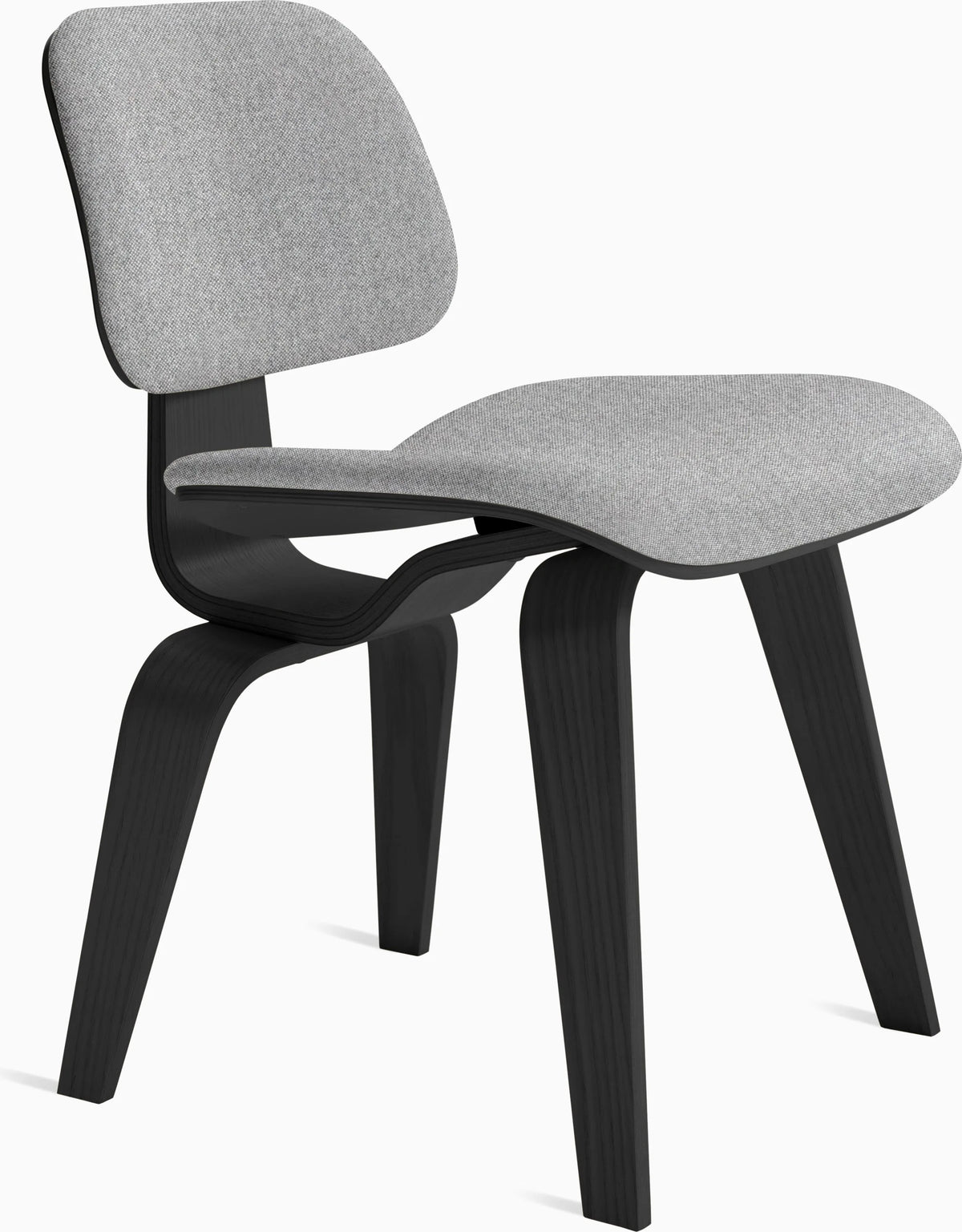 Eames Molded Plywood Dining Chair Wood Base (DCW), Non Upholstered