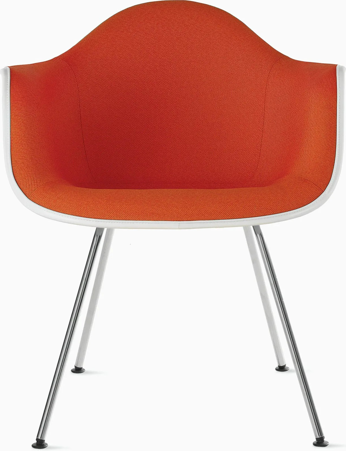 Eames Upholstered Molded Plastic Armchair