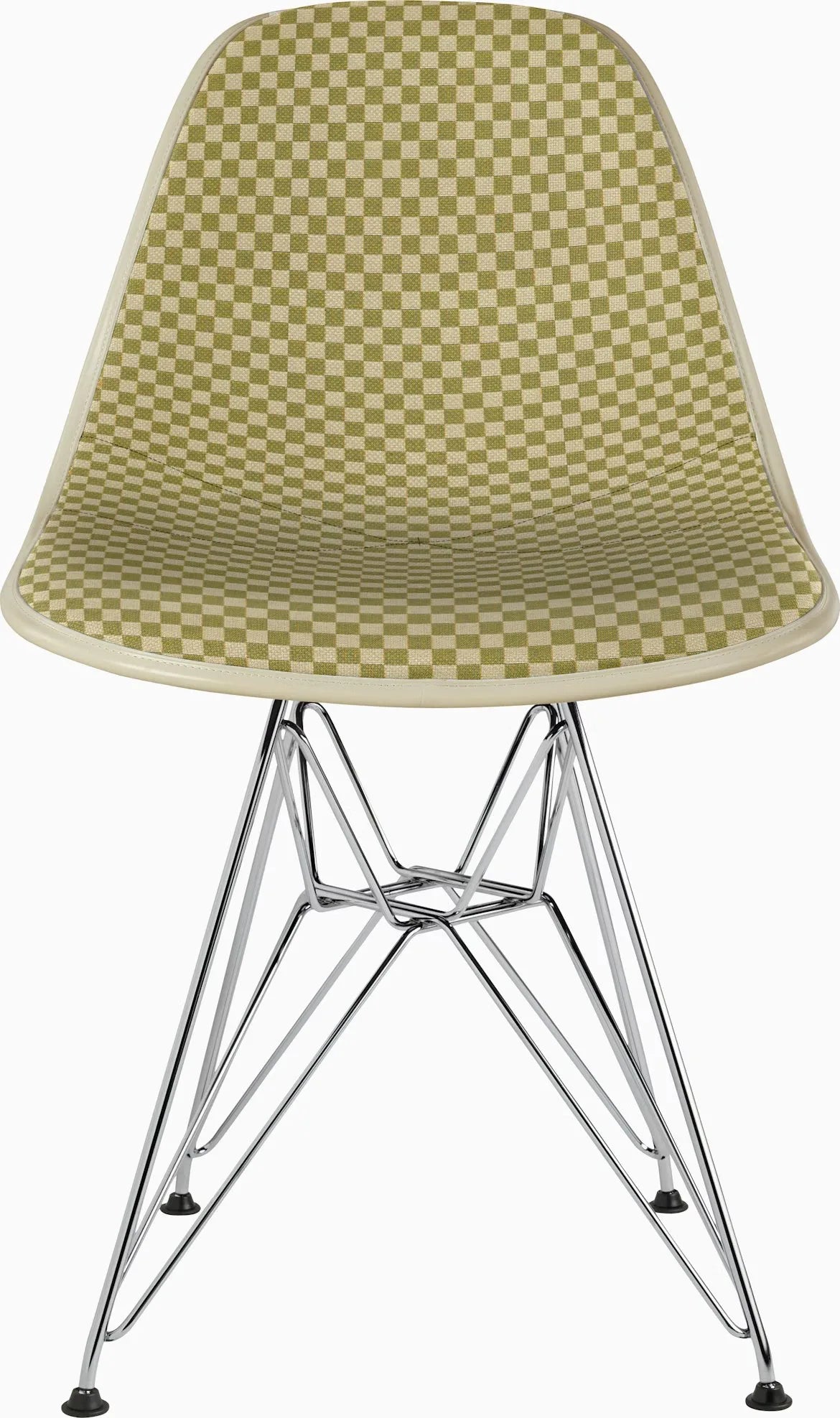 Eames Upholstered Molded Fiberglass Side Chair