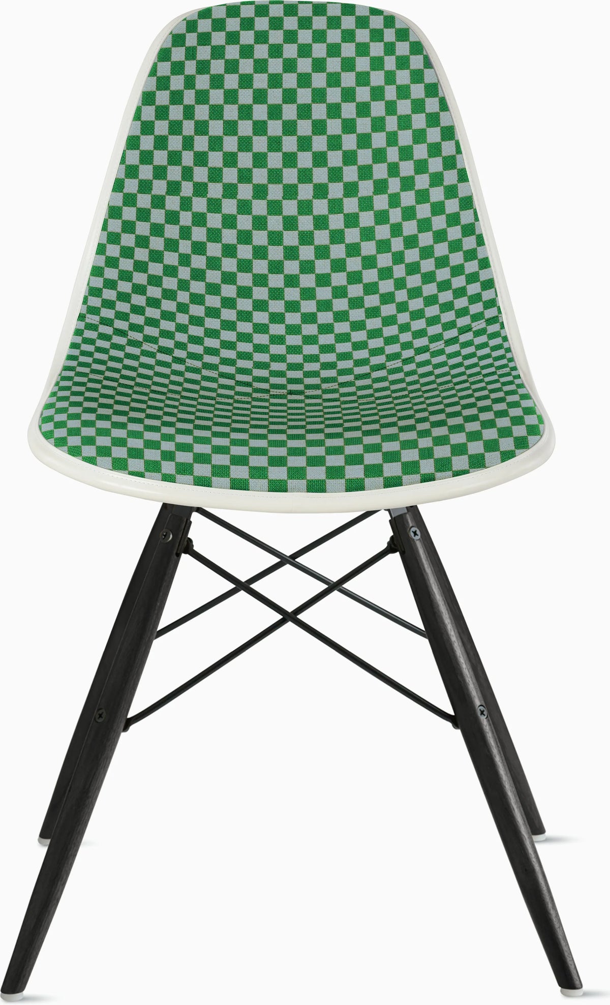 Eames Upholstered Molded Plastic Side Chair