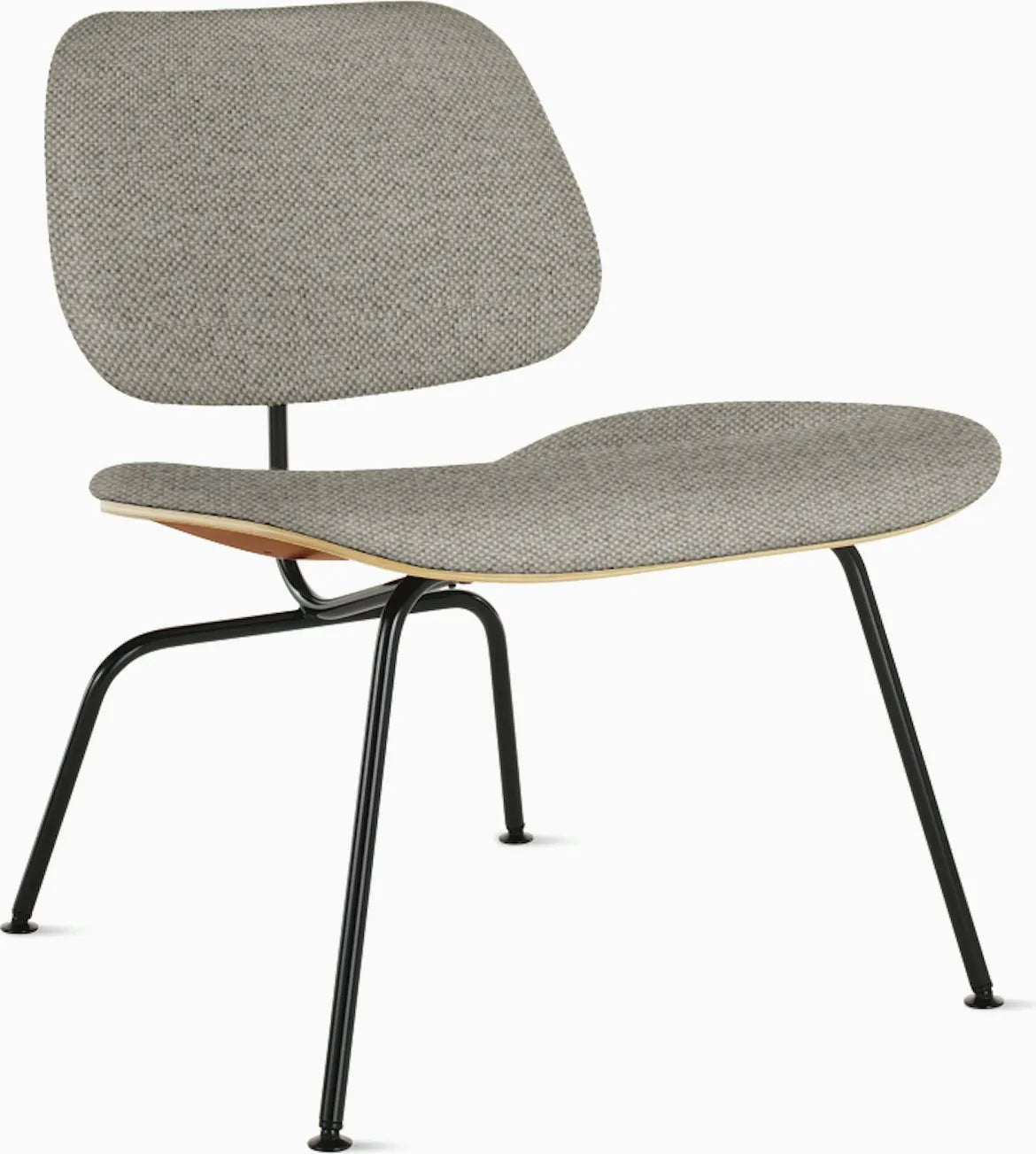 Eames Molded Plywood Lounge Chair Metal Base (LCM), Non Upholstered