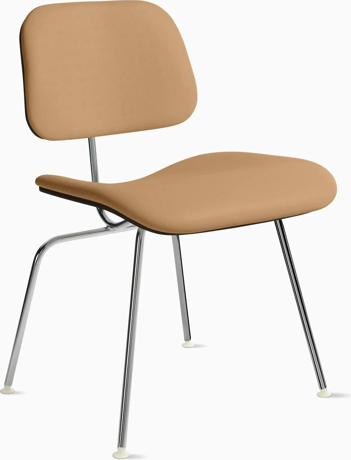 Eames Molded Plywood Dining Chair Metal Base (DCM), Non Upholstered