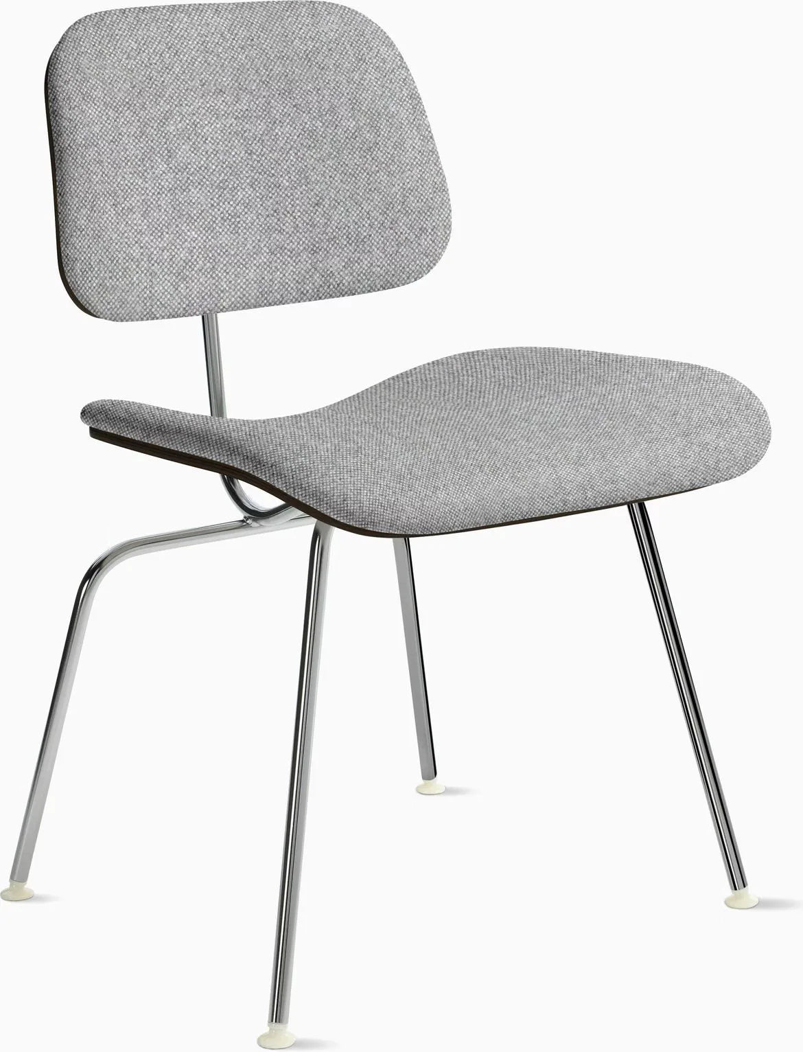 Eames Molded Plywood Dining Chair Metal Base (DCM), Non Upholstered