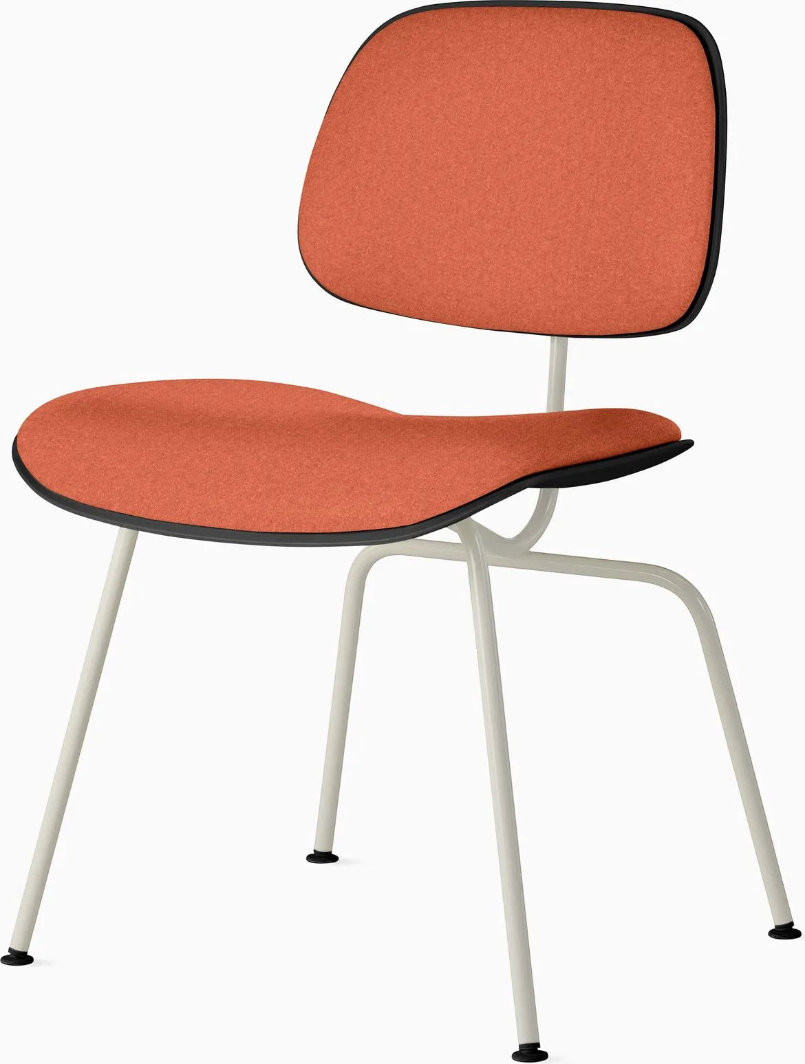 Eames Molded Plastic Dining Chair (EC-127), Upholstered