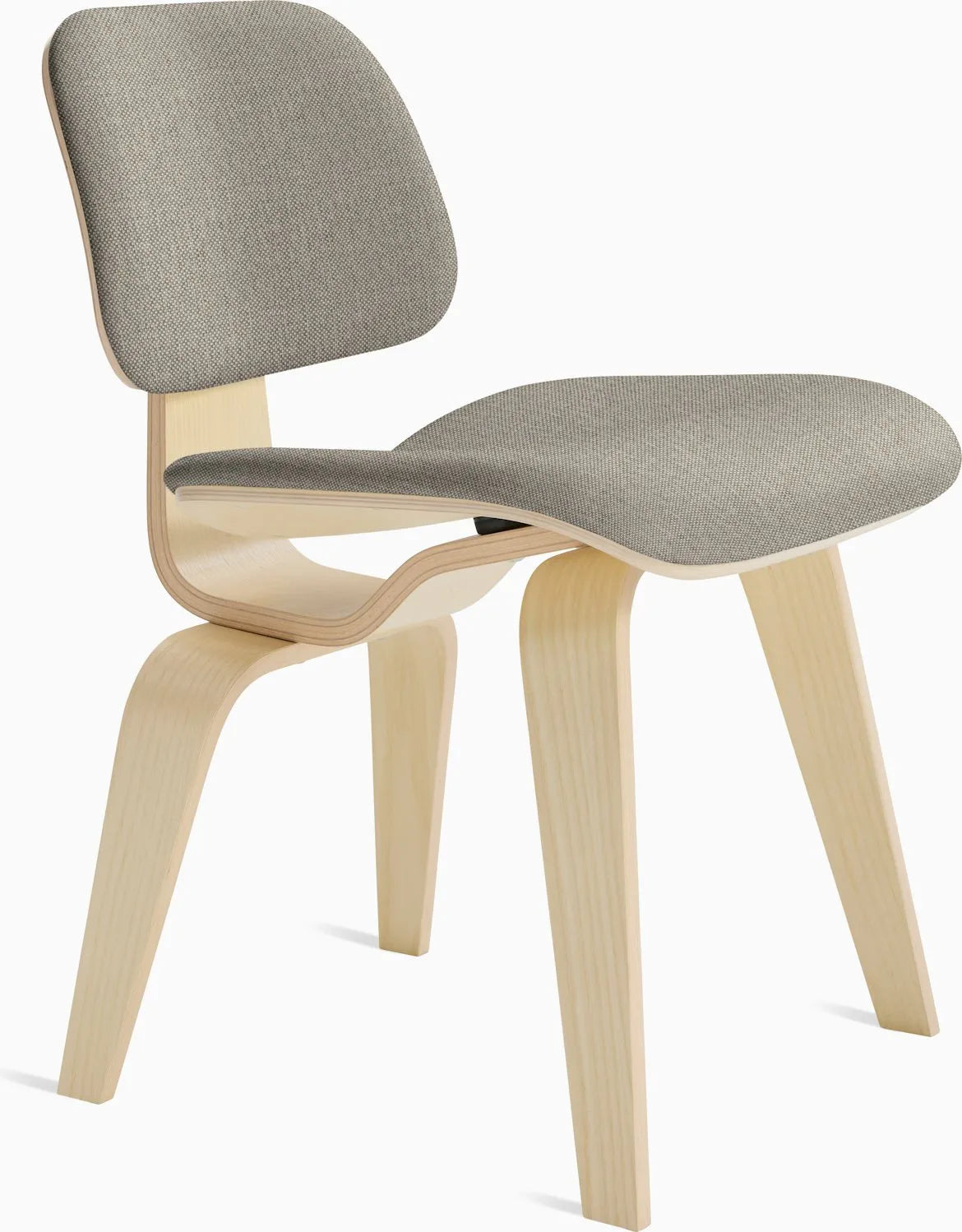 Eames Molded Plywood Dining Chair Wood Base (DCW), Non Upholstered
