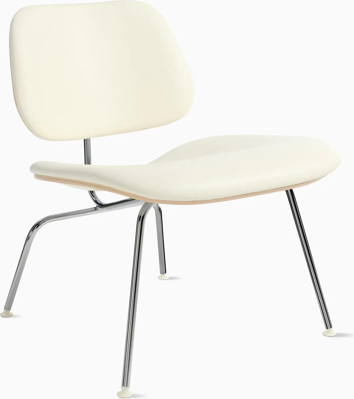 Eames Molded Plywood Lounge Chair Metal Base (LCM), Non Upholstered