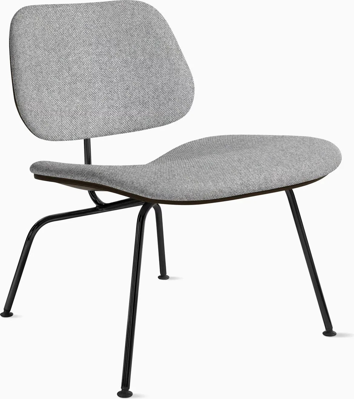 Eames Molded Plywood Lounge Chair Metal Base (LCM), Non Upholstered