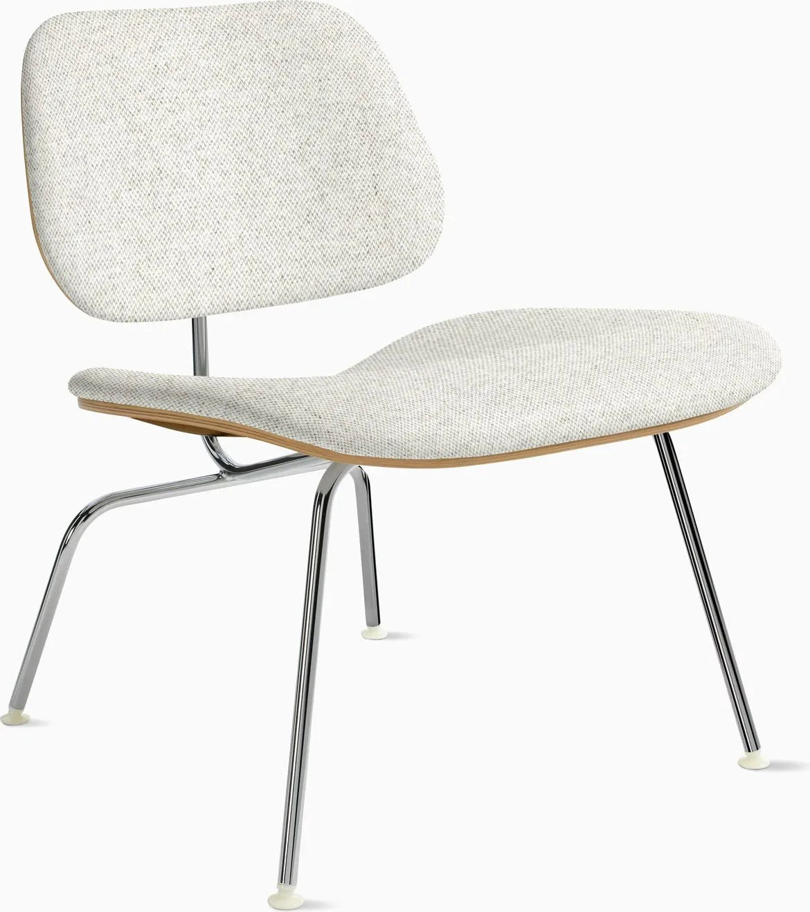 Eames Molded Plywood Lounge Chair Metal Base (LCM), Non Upholstered