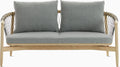Crosshatch Settee