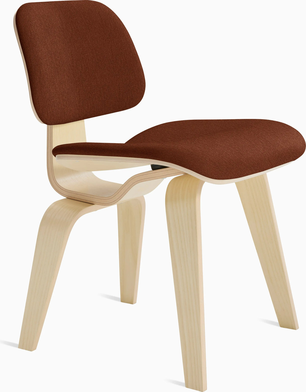 Eames Molded Plywood Dining Chair Wood Base (DCW), Non Upholstered