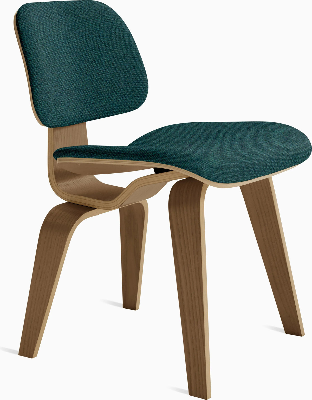 Eames Molded Plywood Dining Chair Wood Base (DCW), Non Upholstered