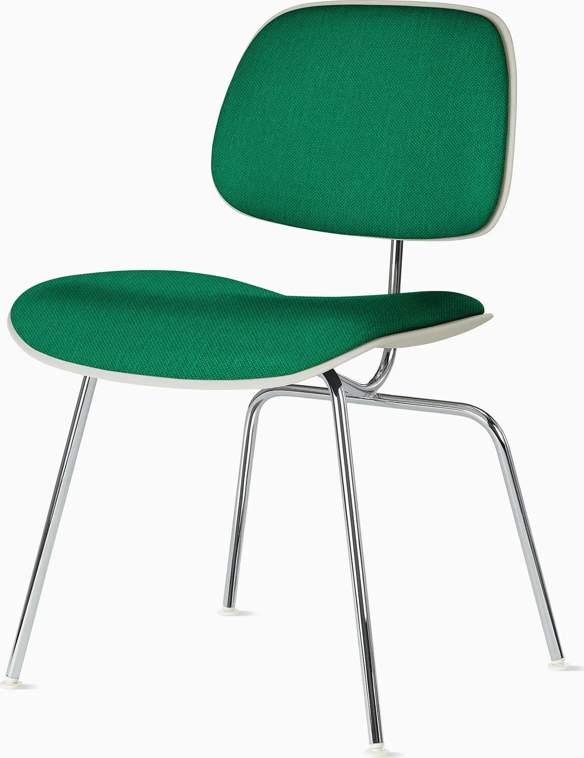 Eames Molded Plastic Dining Chair (EC-127), Upholstered