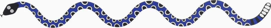 Girard Magic Snake Wall Relief