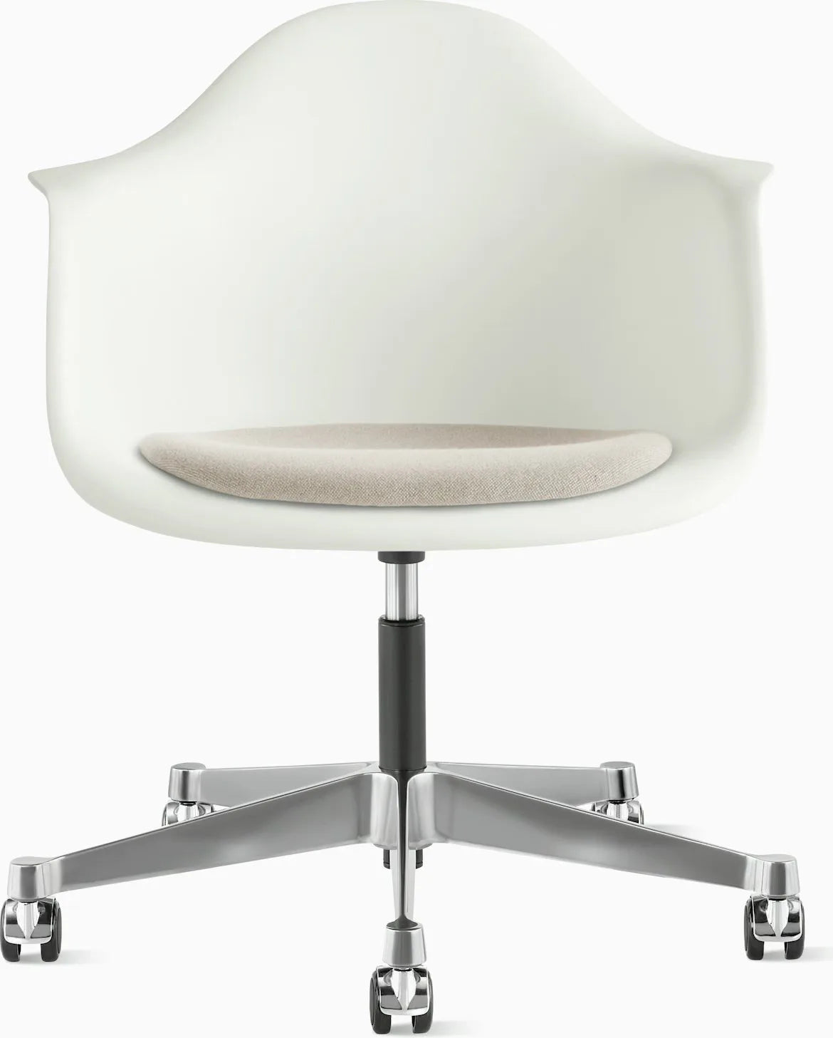 Eames Molded Plastic Task Armchair with Seatpad