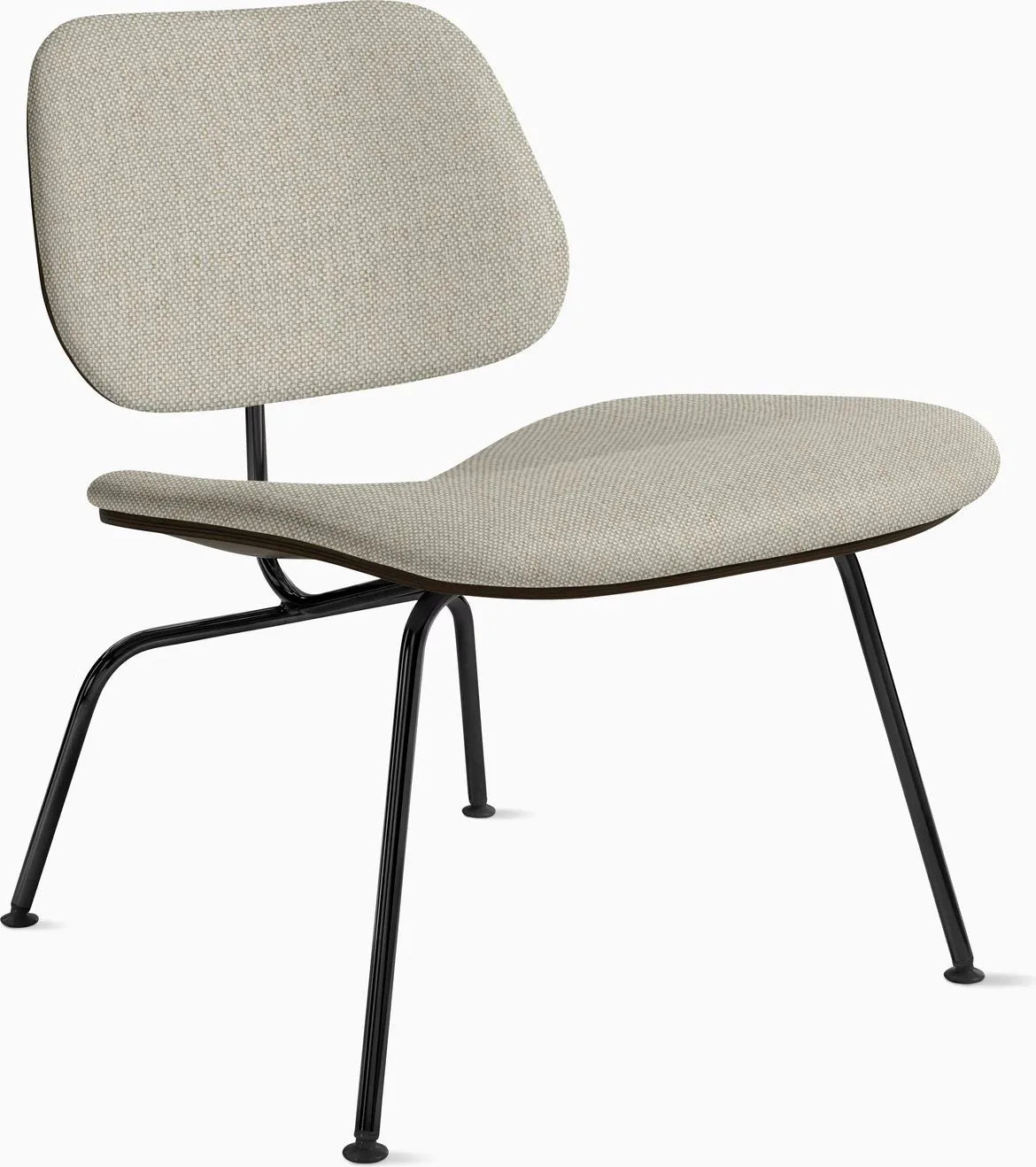 Eames Molded Plywood Lounge Chair Metal Base (LCM), Non Upholstered
