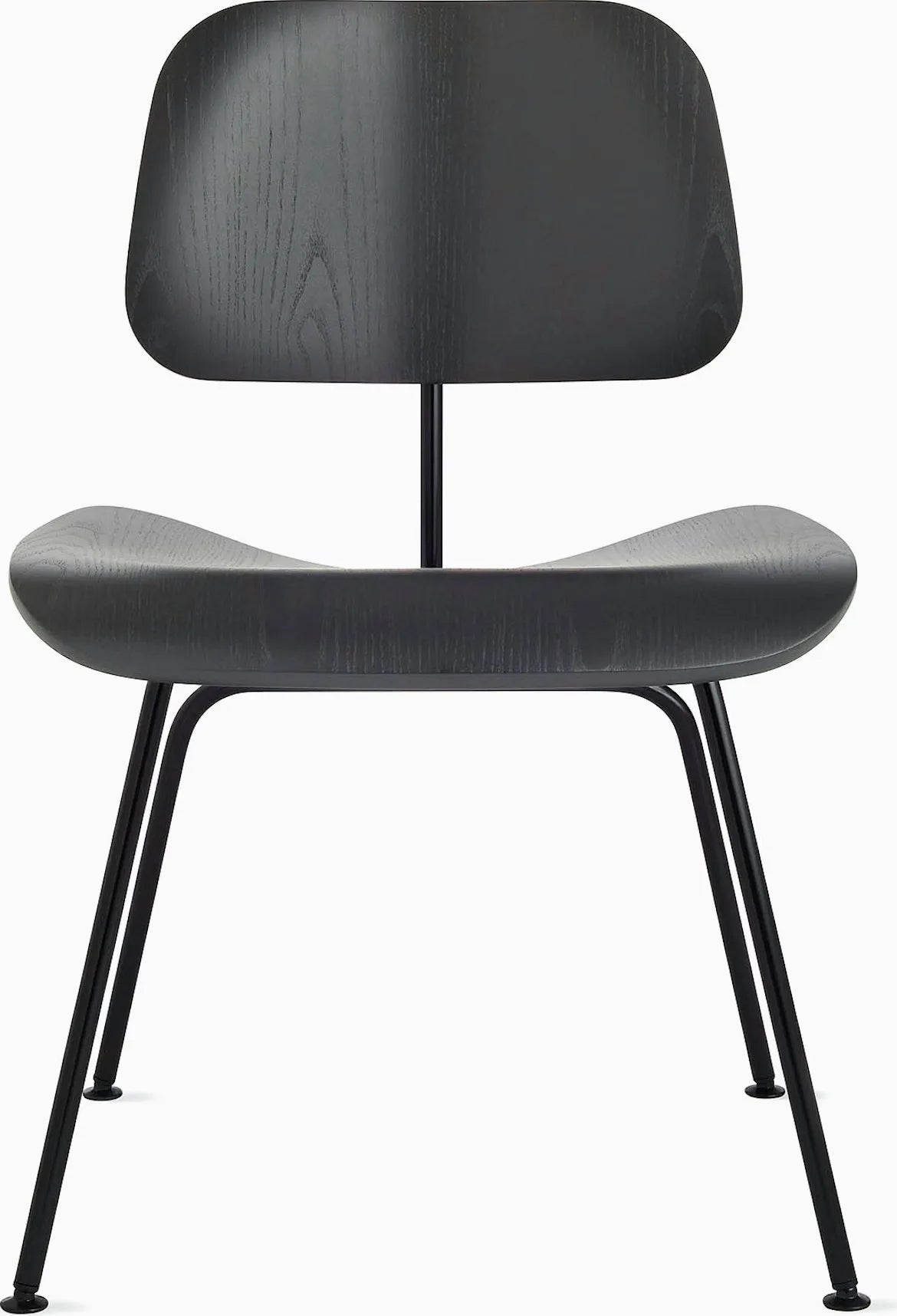 Eames Molded Plywood Dining Chair Metal Base (DCM), Non Upholstered