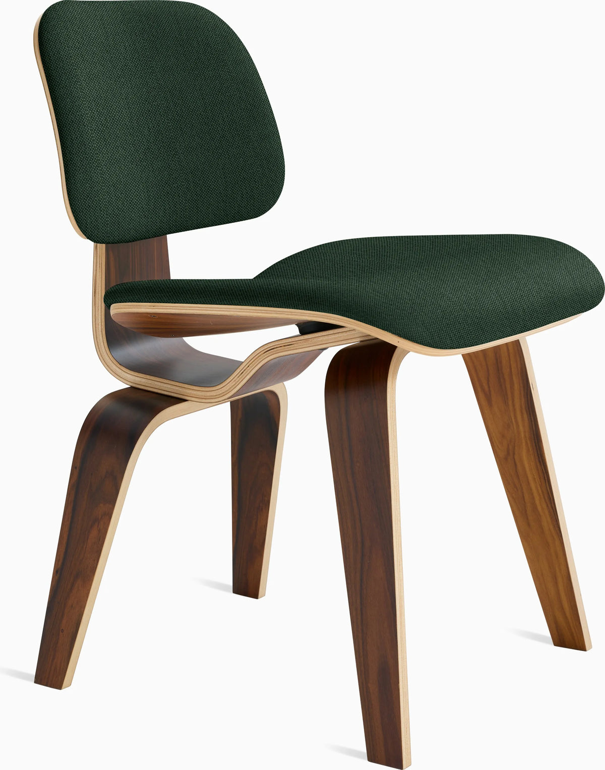 Eames Molded Plywood Dining Chair Wood Base (DCW), Non Upholstered