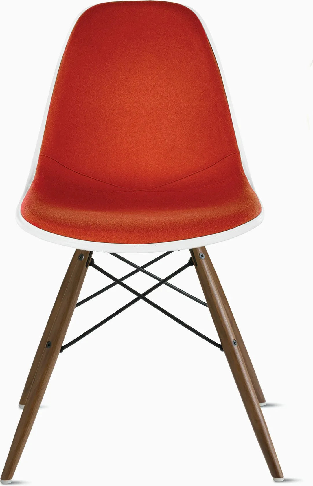 Eames Upholstered Molded Plastic Side Chair