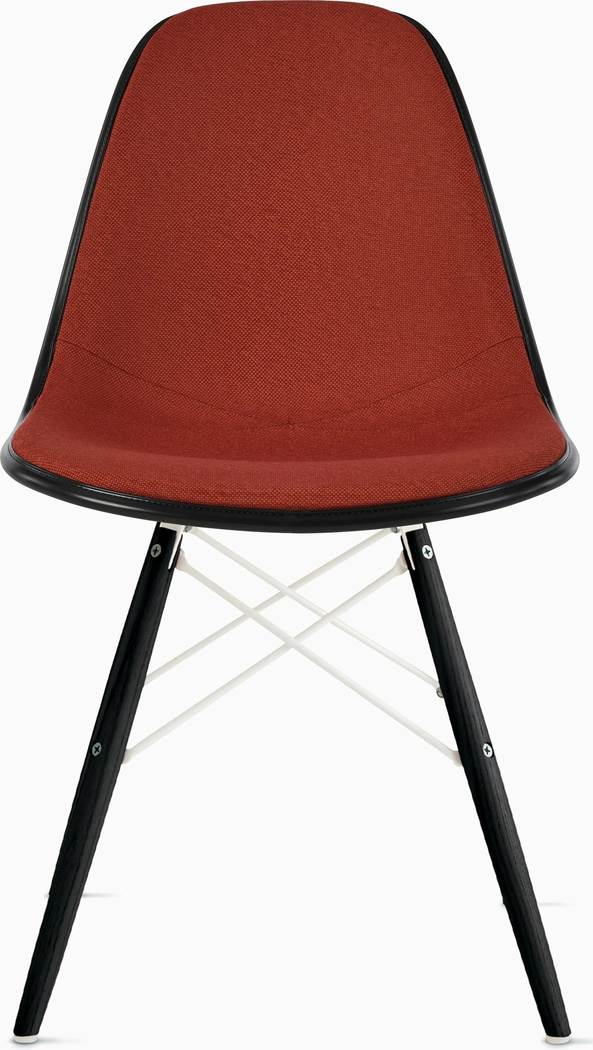 Eames Upholstered Molded Plastic Side Chair