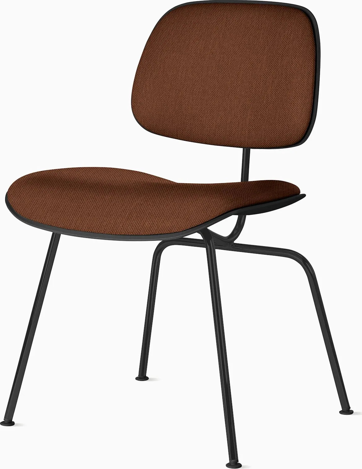 Eames Molded Plastic Dining Chair (EC-127), Upholstered
