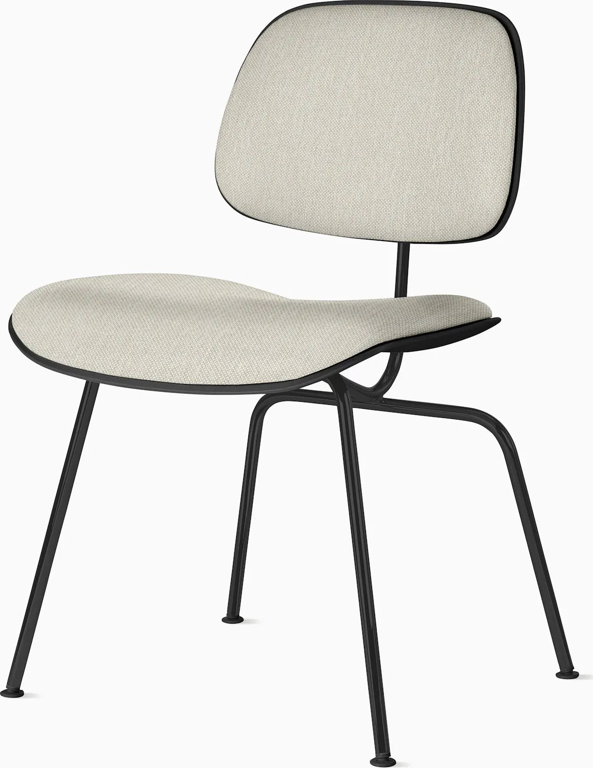 Eames Molded Plastic Dining Chair (EC-127), Non Upholstered