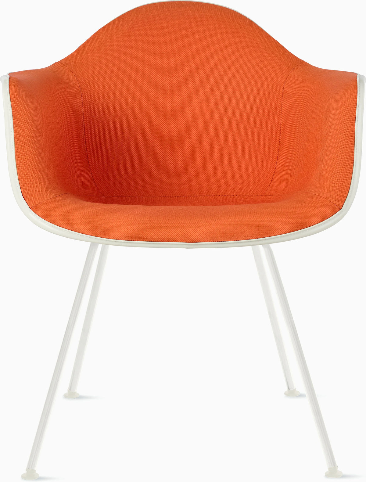 Eames Upholstered Molded Plastic Armchair