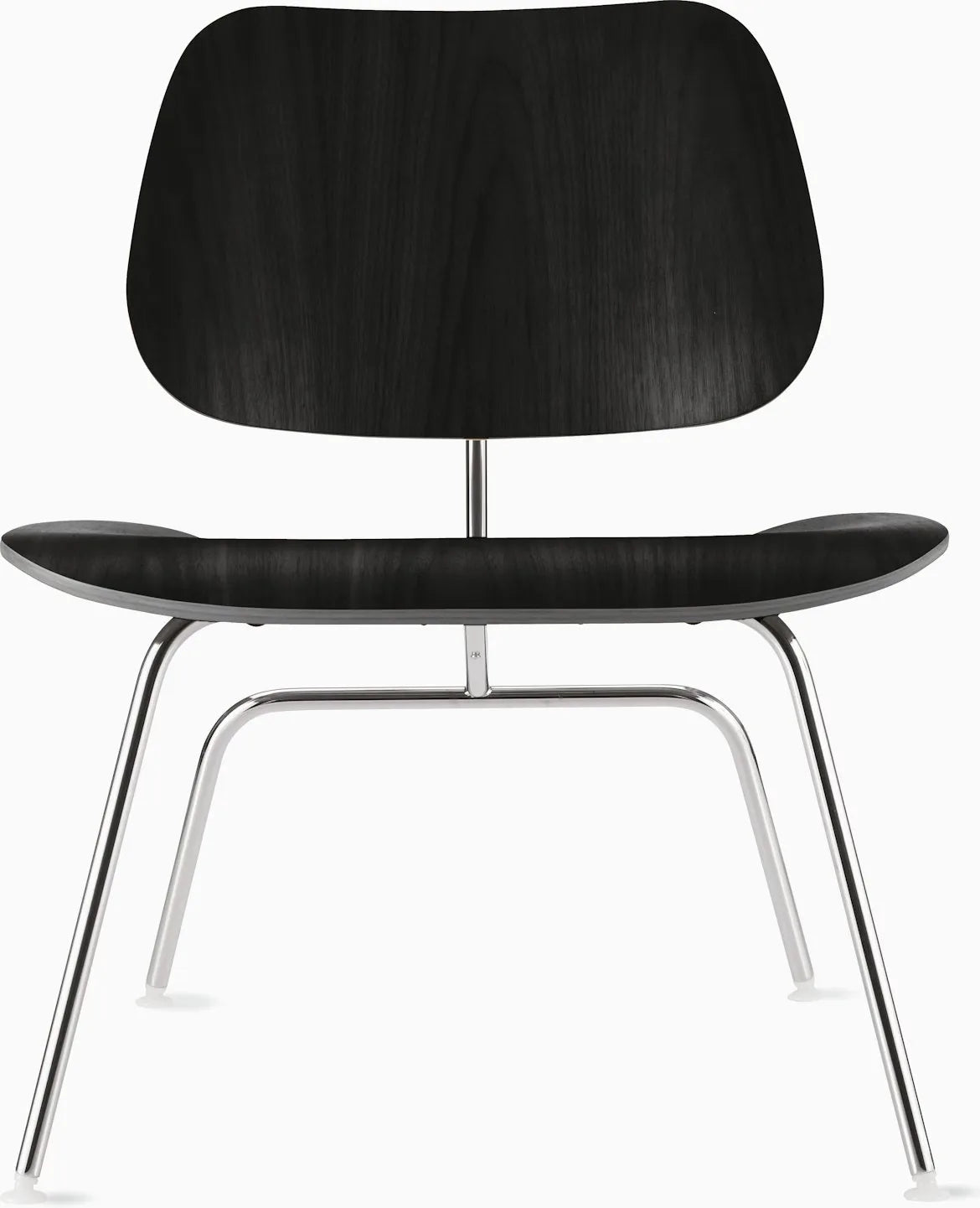 Eames Molded Plywood Lounge Chair Metal Base (LCM), Upholstered