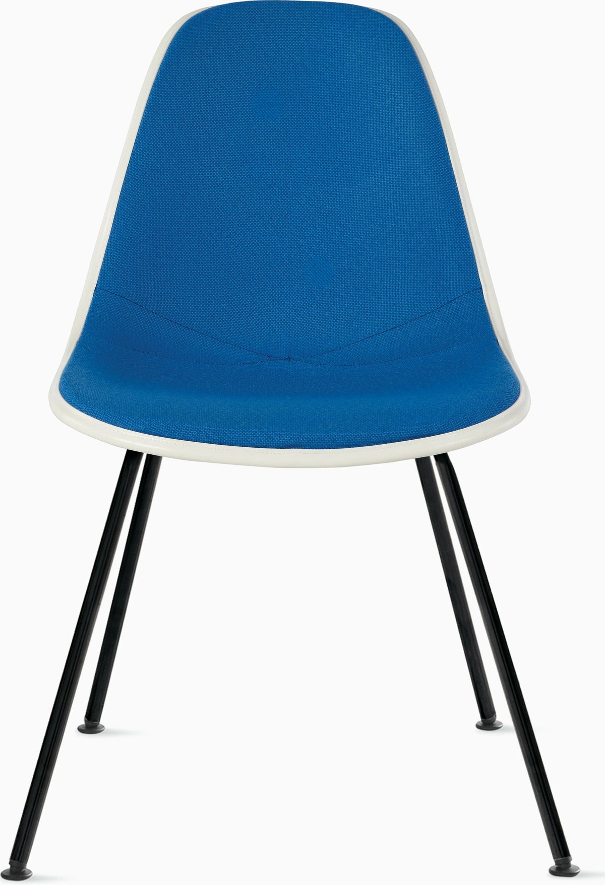 Eames Upholstered Molded Plastic Side Chair