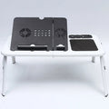 Portable Folding Laptop Table with Fans