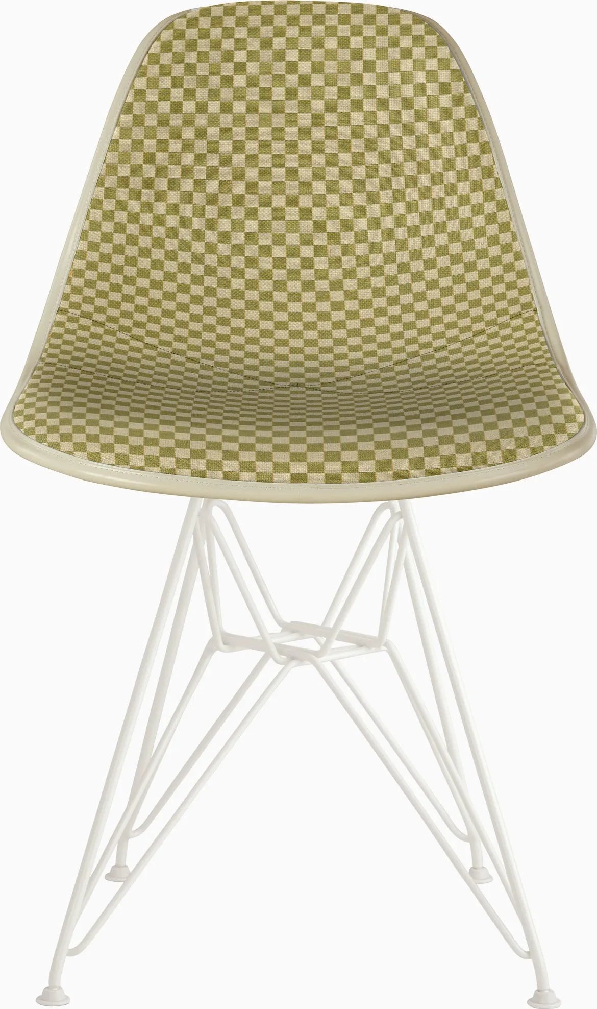 Eames Upholstered Molded Fiberglass Side Chair